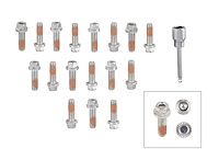 HEADLOCK Locking Header Bolts 1991-Up Ford Mod & Chrysler HEMI Engines