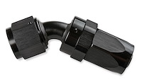 45-DEG HOSE END -6 BLACK