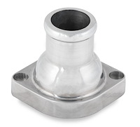 Straight Water Neck for 1997-2009 GM LS Engines [Polished Aluminum]