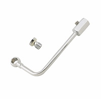 Chrome Fuel Line Kit Fits Edelbrock & Carter Carburetors