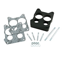 Phenolic Carb Spacer Quadra-Jet Flange - 4-Hole
