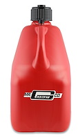 36950G 5-Gallon Square Plastic Utility Jug [Red, With Filler Hose]