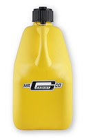 36951G 5-Gallon Square Plastic Utility Jug [Yellow, With Filler Hose]