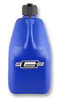 36952G 5-Gallon Square Plastic Utility Jug [Blue, With Filler Hose]