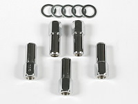 Chrome Lug Nuts - Cragar Super Trick Thread Size: 1/2" -20 RH