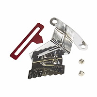 Chrome Timing Tab with Adjuster Pointer BB-Chevy