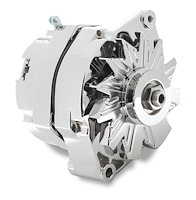 Chrome Alternator 1966-72 GM