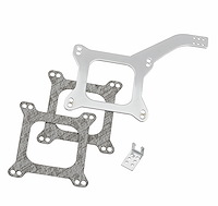 Chrome Plate Throttle Linkage Plate Square Holley Flange