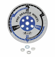11" Diameter Degree Wheel