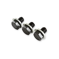 Torque Converter to Flex Plate Bolts for GM Automatic Transmissions [Grade 8, Black]