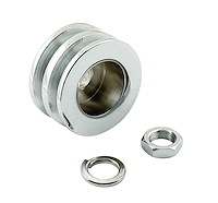 Alternator Pulley Steel - Chrome