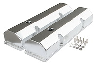 Fabricated Aluminum Valve Covers 1958-1986 Small Block Chevy 283-400