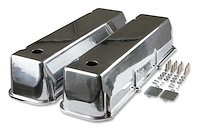 Cast Aluminum Tall Valve Covers for 1968-1997 Ford 429/460 Big Block [Polished]