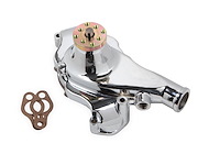 Chrome Aluminum Water Pump