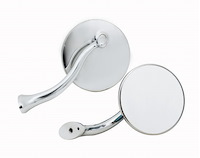 Swan Neck Mirrors, 4 in. Round