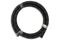 BLK BRAIDED HOSE -10 6-FT