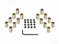 Sure-Lock Rocker Arm Nuts SB-Chevy, Pontiac V8, Ford 289-351 (except 351C)
