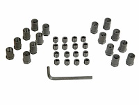 Sure-Lock Rocker Arm Nuts BB-Chevy, Pontiac Heavy Duty
