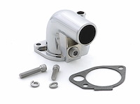 Chrome Water Neck for 1979-1997 Ford 5.0L and 5.8L V8 [Die Cast, Gasket and Bolts Included]