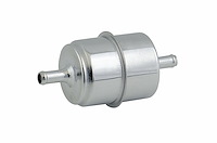 9745 Mr. Gasket Chrome Fuel Filter - Fits 5/16 Inch Hose
