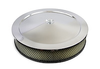 Chrome-Plated Competition Air Cleaner 14" Diameter