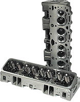 Cast Iron Small Block Chevy Vortec Cylinder Heads Assembled