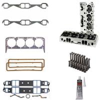 185cc Aluminum Head Kit Small Block Chevy Includes: