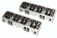 Project X Assembled Aluminum Cylinder Heads for Small Block Chevy (215cc)