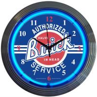 Buick Service Neon Clock
