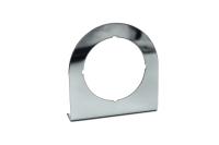 1-Hole Gauge Mounting Panel for 2-1/16 in. Gauges [Chrome]