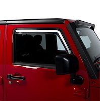 Element Window Visors 2007-2017 Jeep Wrangler JK