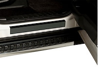 Black Platinum Door Sills Ford Super Duty Crew Cab 4 Pcs