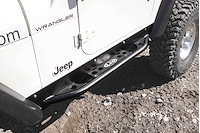 JRS9600 Signature-Series Rock Sliders 1996-2006 Jeep Wrangler TJ [Bare Steel]