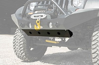 JSP0701 Destroyer Front Bumper Skid Plate 2007-2017 Jeep JK Wrangler [Black Powder Coated]