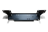 JWP0701 Signature-Series Winch Plate Fits Select Jeep Wrangler JK/JL/Gladiator JT [Black Powder Coat]