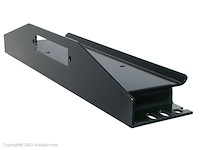 JWP9654 Bolt-On Winch Plate, Tube Bumper Only 1987-2006 Jeep TJ/LJ/YJ [Black Powder Coated]