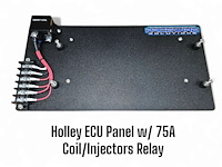 RWS-ECUPNL-RL-1625 Holley EFI Dominator ECU Cage Panel Mount [1.625 in. Clamps, 1/8 in. Aluminum]