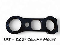 RWS-CLM-MNT-2.00 Billet Combo Switch Column Mount [1.75-2.00 in., Black Anodized]