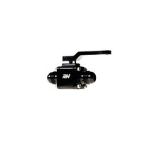 Shut-Off Valve [4675 Series, -12 AN Male Threads to -12 AN Male Threads, Black]