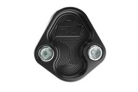 Fuel Pump Block-Off Plate for Big Block Chevy Gen VI and Mark IV Engines [Black]