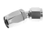 Hose End [6000 Series, -6 AN Hose to -6 AN Female Threads, 30 Degree, Clearcoat]