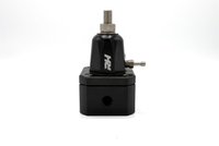 Fuel Pressure Regulator [7911 Series, Dual -10 ORB Inlet/Outlet, -6 ORB Return, 5-20 PSI Adjustable, Black]
