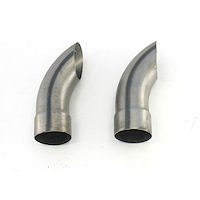 Side Tube Turnouts Without Muffler Uncoated