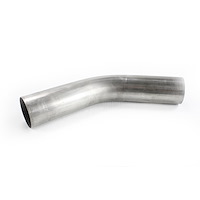 Stainless Steel Exhaust Tubing 45° Bend
