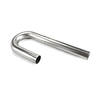 Mild Steel J-Bend Exhaust Tubing 18 Gauge