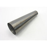 Street Rod Megaphone Exhaust Tip Raw Finish