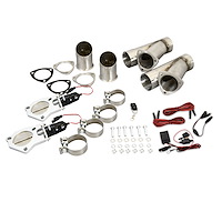 Dual 3 in. Electric Cutout System w/Remote