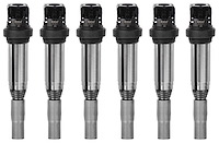 M5055-6 MOD High-Performance Coil Multi-Pack Fits Select BMW Models [Black Coil Top]
