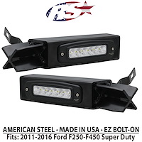 FHDHB1116SL Hitch Bar Reverse 7 in. LED Flood Lighting, Fits 11-16 Ford F-Series SD