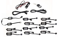 RS12RGB ColorADAPT 12-Piece Light 6SMD POD RGB Multi-Color Accent Kit, w/ Remote Control
